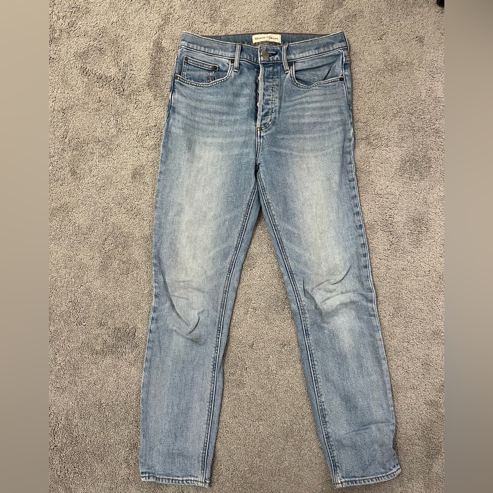 Denim Forum Yoko high rise slim jeans size 29